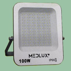 PROJECTEUR ELECTRIQUE LED SMD 100W RGB MEDLUX AVEC TELECOMMANDE